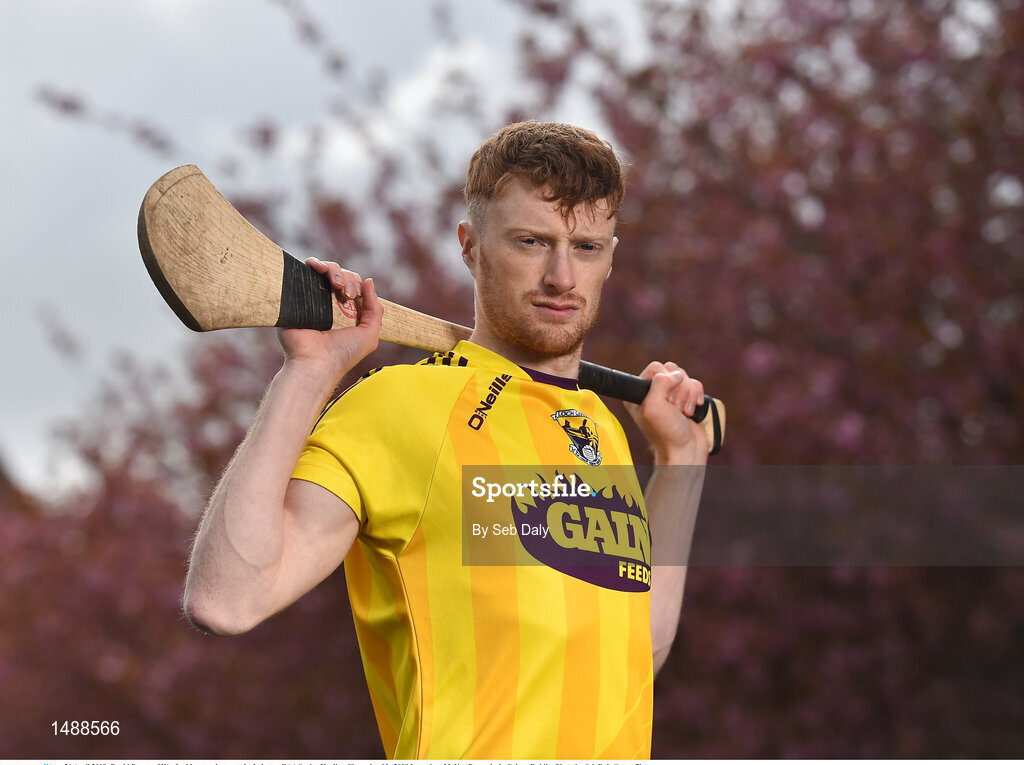 26 April 2018; David Dunne of Wexford in attendance at the Leinster GAA Senior Hurling Championship 2018 Launch at McKee Barracks in Cabra, Dublin. Photo by Seb Daly/Sportsfile