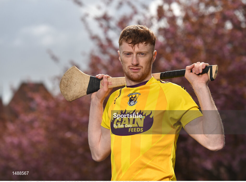 26 April 2018; David Dunne of Wexford in attendance at the Leinster GAA Senior Hurling Championship 2018 Launch at McKee Barracks in Cabra, Dublin. Photo by Seb Daly/Sportsfile