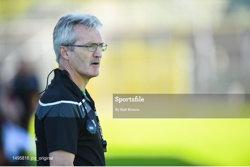 6 May 2018; Carlow manager Colm Bonnar the Joe McDonagh Cup Round 1 match between Carlow and Kerry at Netwatch Cullen Park in Carlow. Photo by Matt Browne/Sportsfile