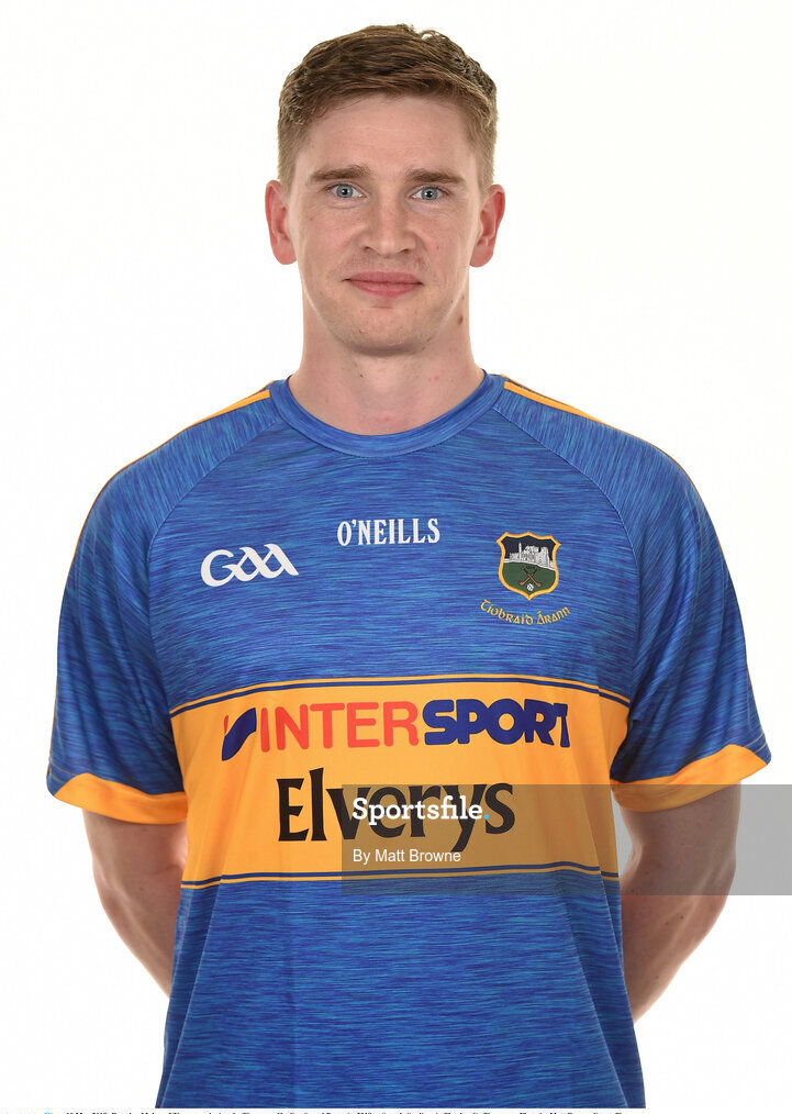 10 May 2018; Brendan Maher of Tipperary during the Tipperary Hurling Squad Portraits 2018 at Semple Stadium in Thurles, Co Tipperary. Photo by Matt Browne/Sportsfile