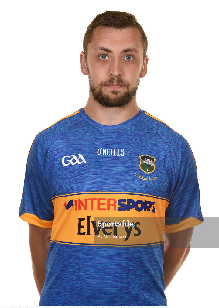 10 May 2018; James Barry of Tipperary during the Tipperary Hurling Squad Portraits 2018 at Semple Stadium in Thurles, Co Tipperary. Photo by Matt Browne/Sportsfile