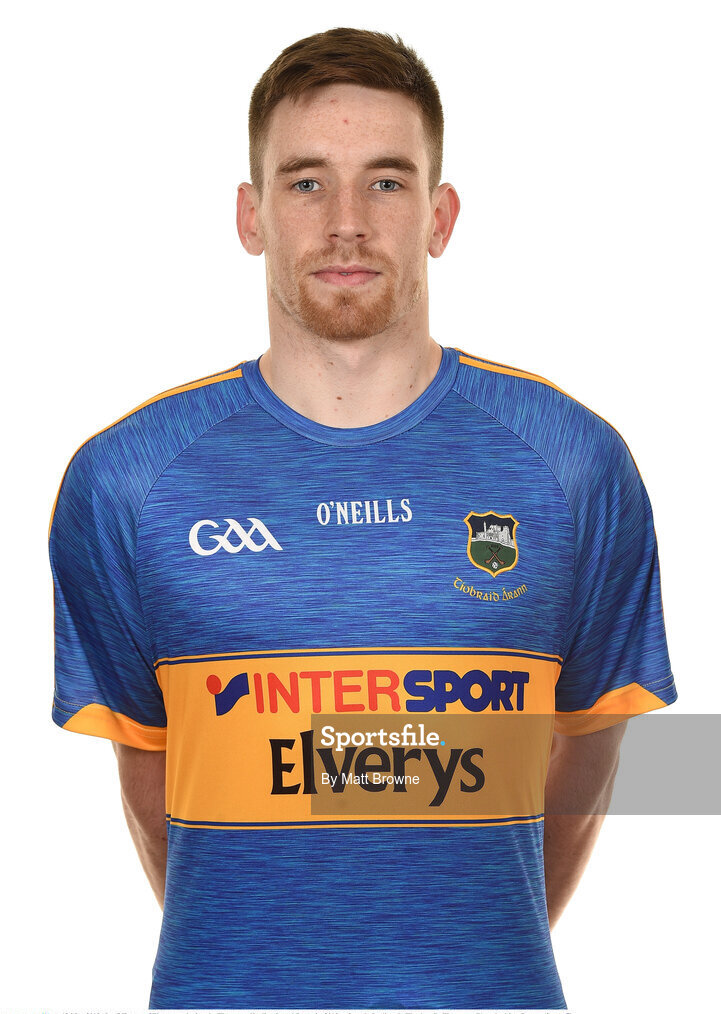 10 May 2018; Joe O'Dwyer of Tipperary during the Tipperary Hurling Squad Portraits 2018 at Semple Stadium in Thurles, Co Tipperary. Photo by Matt Browne/Sportsfile