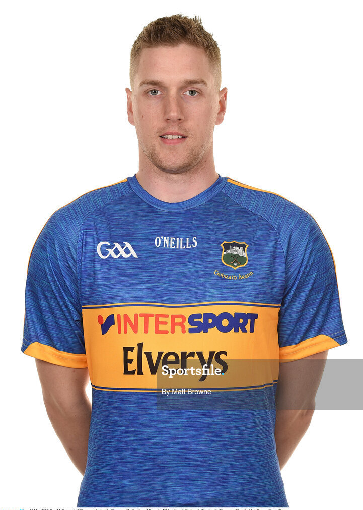 10 May 2018; Dan McCormack of Tipperary during the Tipperary Hurling Squad Portraits 2018 at Semple Stadium in Thurles, Co Tipperary. Photo by Matt Browne/Sportsfile