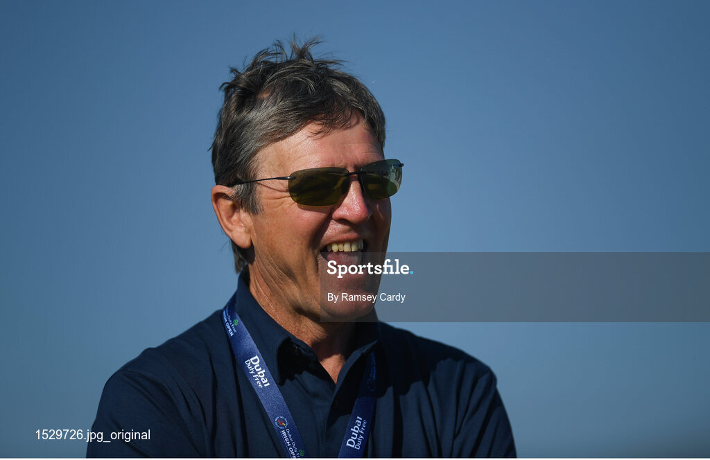 4 July 2018; Denis Smyth of Ireland during the Pro-Am round ahead of the Irish Open Golf Championship at Ballyliffin Golf Club in Ballyliffin, Co. Donegal. Photo by Ramsey Cardy/Sportsfile