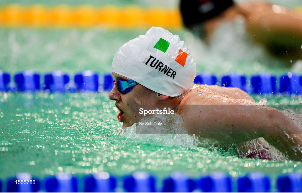 14 August 2018; Nicole Turner of Ireland competing in the Women's 200m Individual Medley SM6 Final event during day two of the World Para Swimming Allianz European Championships at the Sport Ireland National Aquatic Centre in Blanchardstown, Dublin. Photo by Seb Daly/Sportsfile