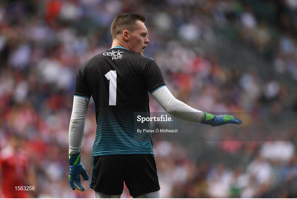 12 August 2018; Rory Beggan of Monaghan during the GAA Football All-Ireland Senior Championship semi-final match between Monaghan and Tyrone at Croke Park in Dublin. Photo by Piaras Ó Mídheach/Sportsfile