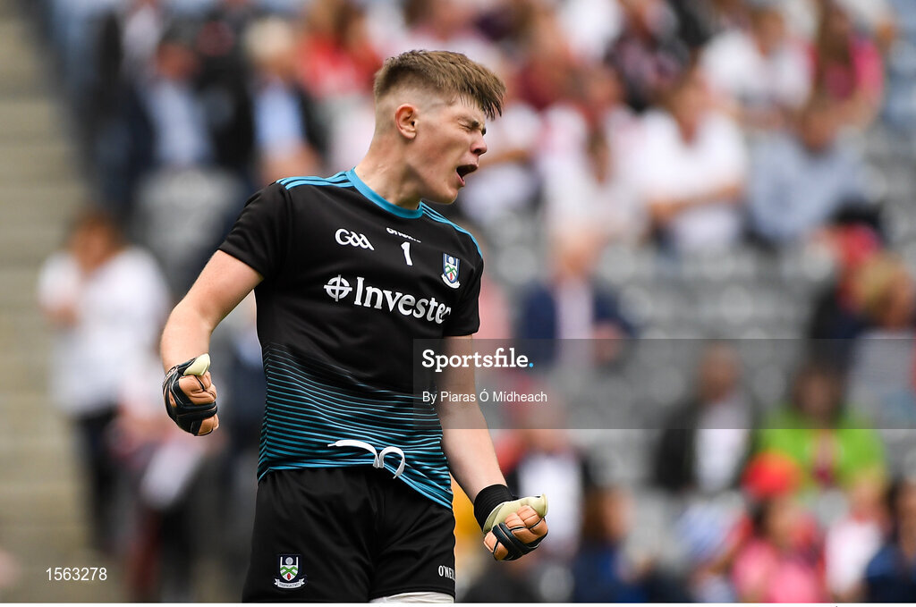 12 August 2018; Ryan Farrelly of Monaghan during the Electric Ireland GAA Football All-Ireland Minor Championship semi-final match between Kerry and Monaghan at Croke Park in Dublin. Photo by Piaras Ó Mídheach/Sportsfile