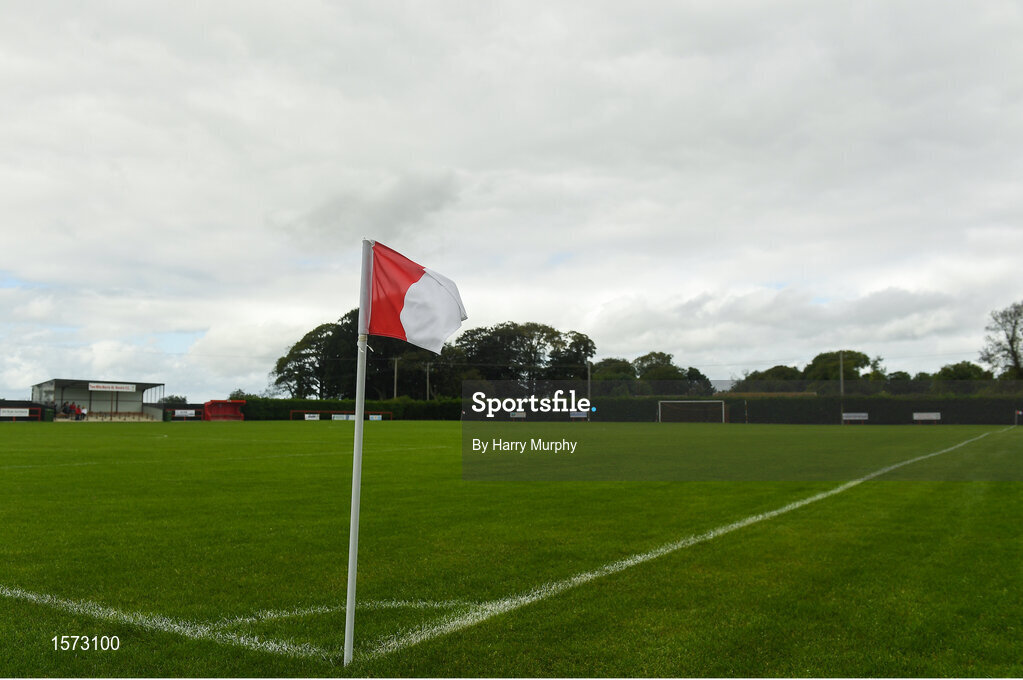 9 September 2018; A general view of Newhill Park prior to the FAI Women’s Intermediate Shield Final match between TEK United and Lakewood Athletic at Newhill Park in Two Mile Borris, Tipperary.  Photo by Harry Murphy/Sportsfile