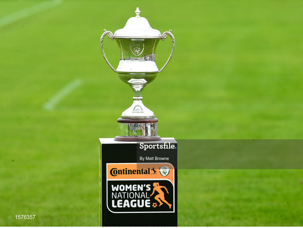 15 September 2018; The League Cup before the Continental Tyres Women’s National League Cup Final between Wexford Youths at Peamount United at Ferrcarrig Park in Wexford. Photo by Matt Browne/Sportsfile