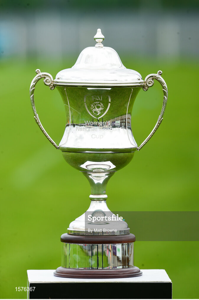15 September 2018; The League Cup before the Continental Tyres Women’s National League Cup Final between Wexford Youths at Peamount United at Ferrcarrig Park in Wexford. Photo by Matt Browne/Sportsfile