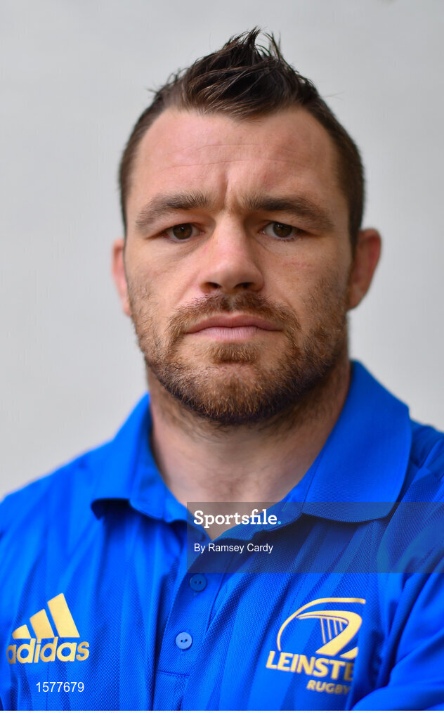 17 September 2018; Cian Healy poses for a portrait following a Leinster Rugby press conference at Leinster Rugby Headquarters in Dublin. Photo by Ramsey Cardy/Sportsfile