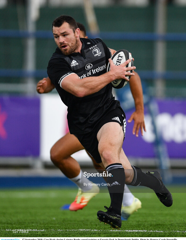17 September 2018; Cian Healy during Leinster Rugby squad training at Energia Park in Donnybrook, Dublin. Photo by Ramsey Cardy/Sportsfile