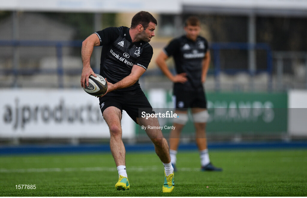 17 September 2018; Fergus McFadden during Leinster Rugby squad training at Energia Park in Donnybrook, Dublin. Photo by Ramsey Cardy/Sportsfile