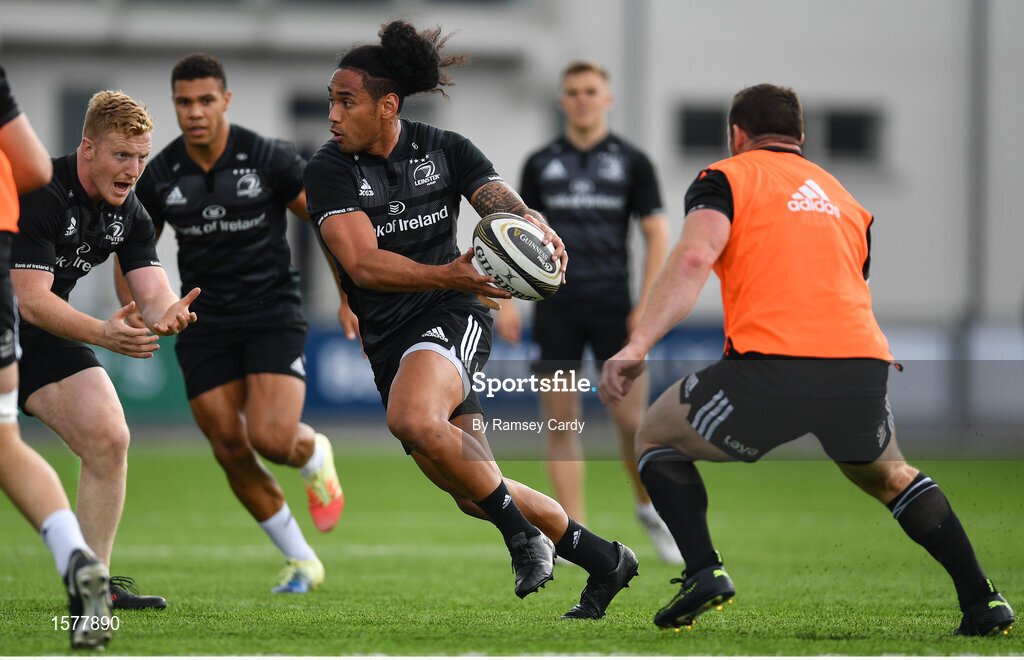 17 September 2018; Joe Tomane during Leinster Rugby squad training at Energia Park in Donnybrook, Dublin. Photo by Ramsey Cardy/Sportsfile