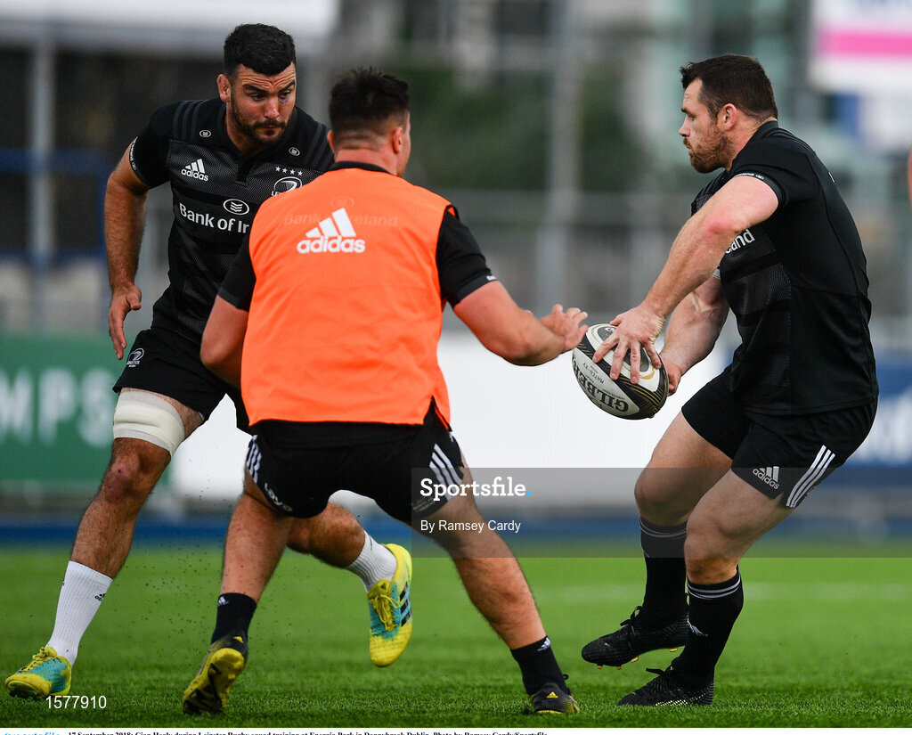 17 September 2018; Cian Healy during Leinster Rugby squad training at Energia Park in Donnybrook, Dublin. Photo by Ramsey Cardy/Sportsfile