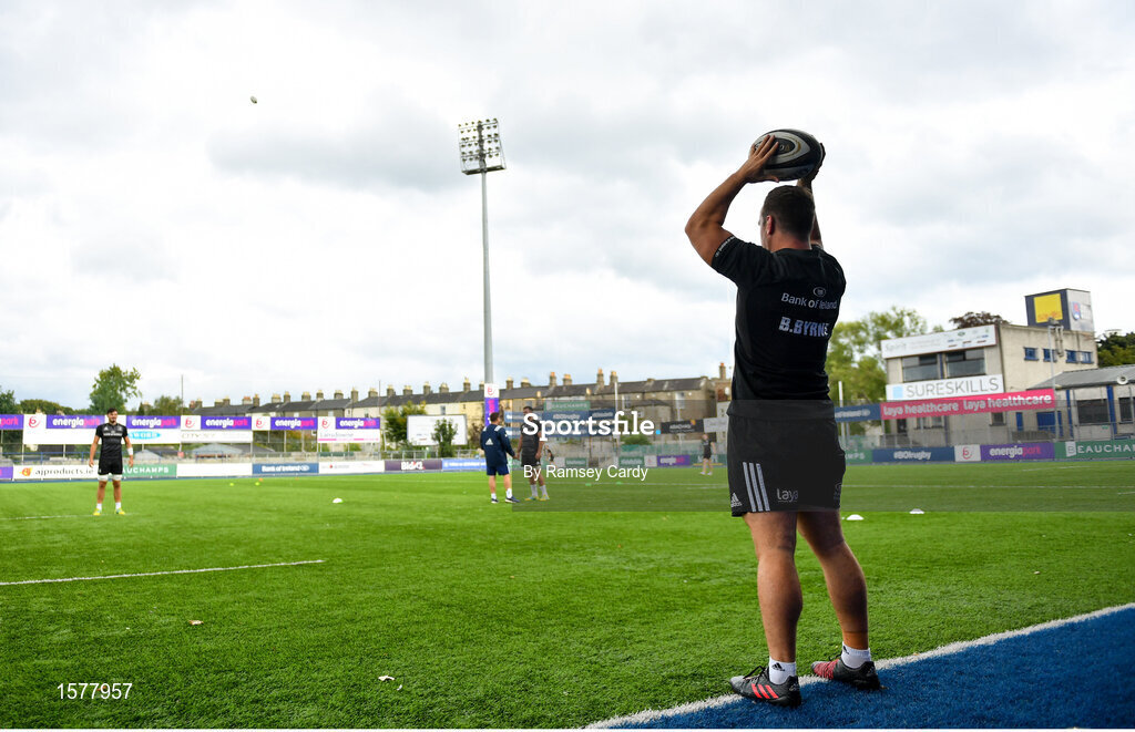 17 September 2018; Bryan Byrne during Leinster Rugby squad training at Energia Park in Donnybrook, Dublin. Photo by Ramsey Cardy/Sportsfile