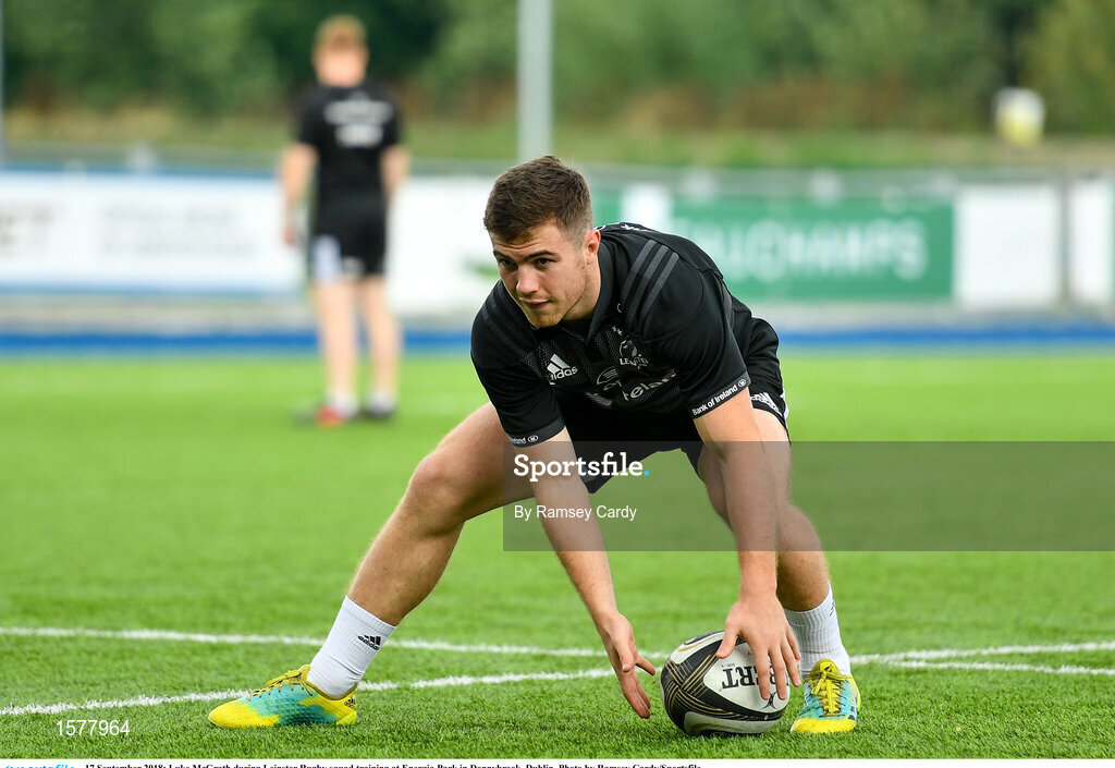 17 September 2018; Luke McGrath during Leinster Rugby squad training at Energia Park in Donnybrook, Dublin. Photo by Ramsey Cardy/Sportsfile
