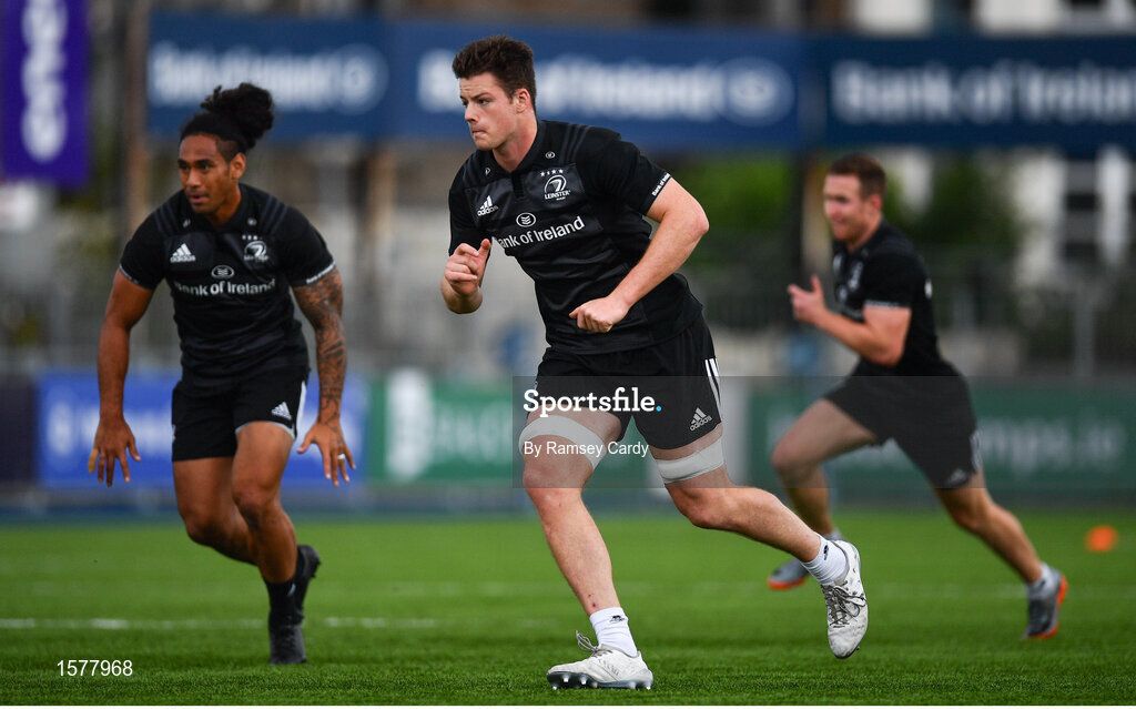 17 September 2018; Jack Dunne during Leinster Rugby squad training at Energia Park in Donnybrook, Dublin. Photo by Ramsey Cardy/Sportsfile