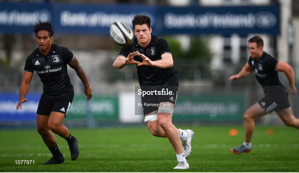 17 September 2018; Jack Dunne during Leinster Rugby squad training at Energia Park in Donnybrook, Dublin. Photo by Ramsey Cardy/Sportsfile