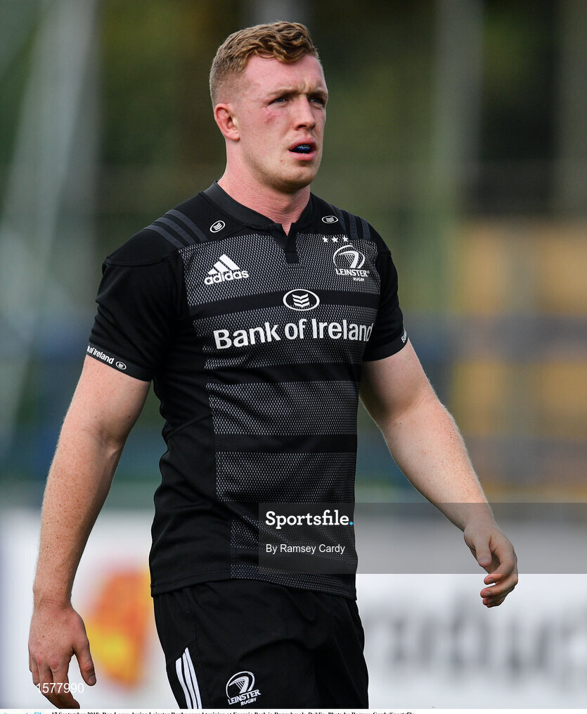 17 September 2018; Dan Leavy during Leinster Rugby squad training at Energia Park in Donnybrook, Dublin. Photo by Ramsey Cardy/Sportsfile