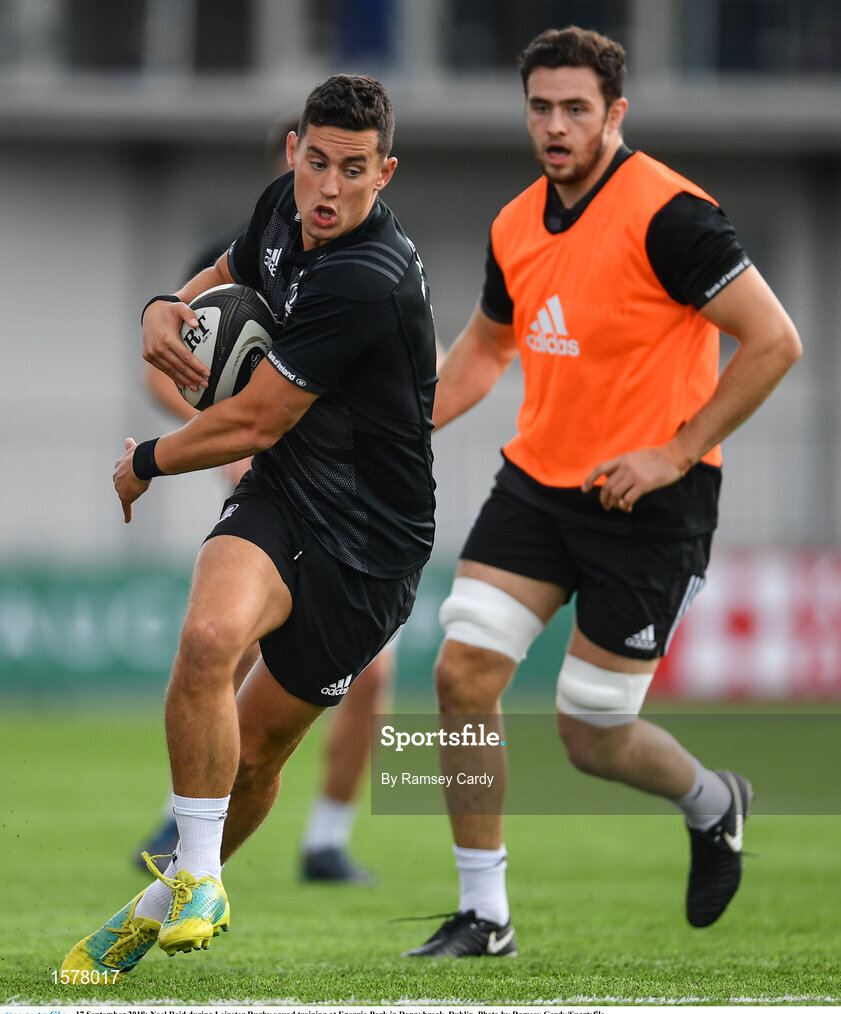 17 September 2018; Noel Reid during Leinster Rugby squad training at Energia Park in Donnybrook, Dublin. Photo by Ramsey Cardy/Sportsfile