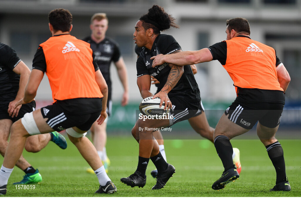 17 September 2018; Joe Tomane during Leinster Rugby squad training at Energia Park in Donnybrook, Dublin. Photo by Ramsey Cardy/Sportsfile