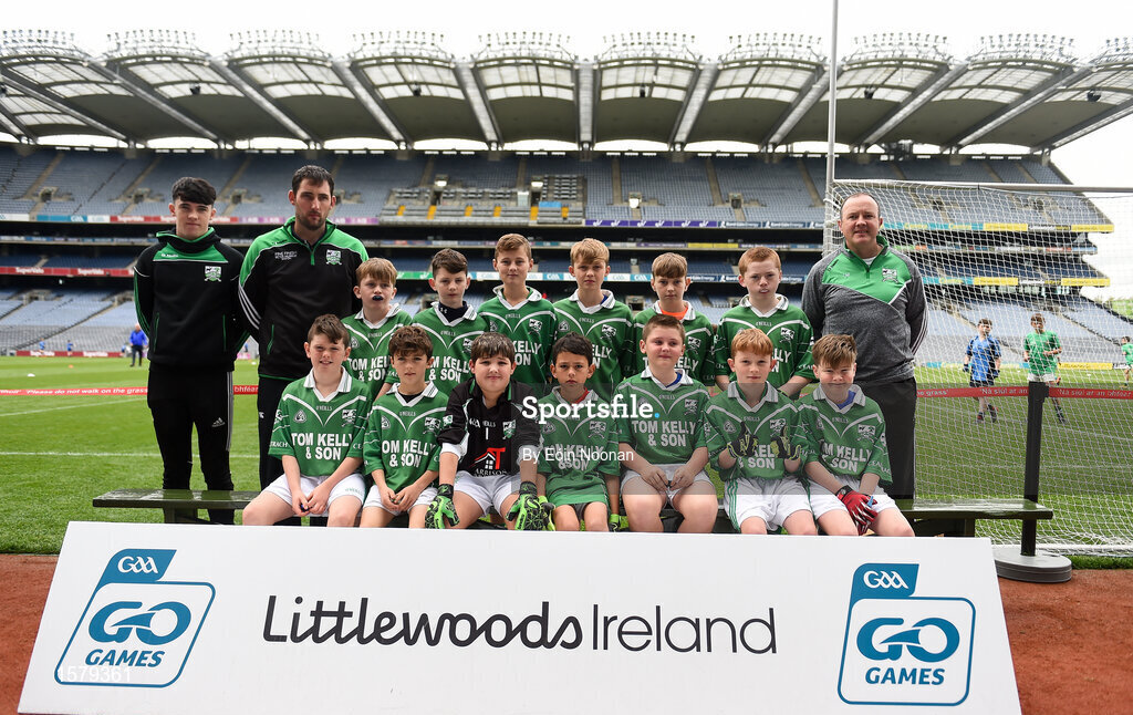 22 September 2018; Caltra, Co. Galway during the Littlewoods Ireland Connacht Provincial Days Go Games in Croke Park. This year over 6,000 boys and girls aged between six and eleven represented their clubs in a series of mini blitzes and – just like their heroes – got to play in Croke Park. For exclusive content and behind the scenes action follow Littlewoods Ireland on Facebook, Instagram, Twitter and https://blog.littlewoodsireland.ie/ Photo by Eóin Noonan/Sportsfile