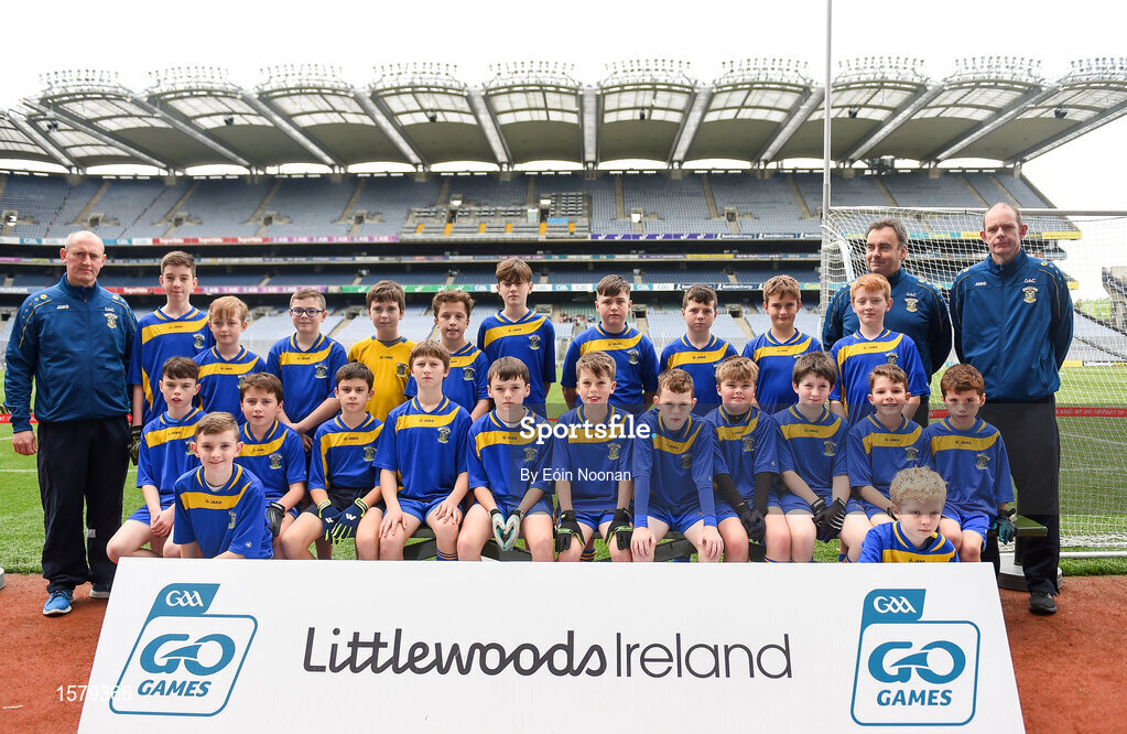 22 September 2018; Calry St. Josephs during the Littlewoods Ireland Connacht Provincial Days Go Games in Croke Park. This year over 6,000 boys and girls aged between six and eleven represented their clubs in a series of mini blitzes and – just like their heroes – got to play in Croke Park. For exclusive content and behind the scenes action follow Littlewoods Ireland on Facebook, Instagram, Twitter and https://blog.littlewoodsireland.ie/ Photo by Eóin Noonan/Sportsfile