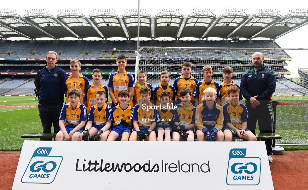 22 September 2018; Owenmore Gaels, Co. Sligo during the Littlewoods Ireland Connacht Provincial Days Go Games in Croke Park. This year over 6,000 boys and girls aged between six and eleven represented their clubs in a series of mini blitzes and – just like their heroes – got to play in Croke Park. For exclusive content and behind the scenes action follow Littlewoods Ireland on Facebook, Instagram, Twitter and https://blog.littlewoodsireland.ie/ Photo by Eóin Noonan/Sportsfile