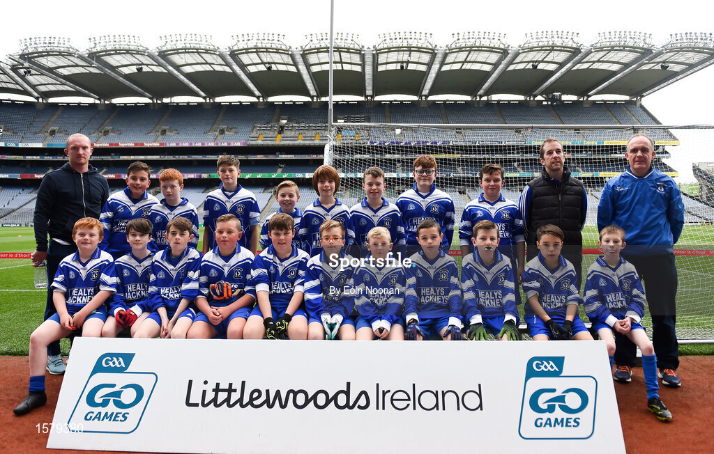 22 September 2018; Coolaney/Mullinabreena, Co. Sligo during the Littlewoods Ireland Connacht Provincial Days Go Games in Croke Park. This year over 6,000 boys and girls aged between six and eleven represented their clubs in a series of mini blitzes and – just like their heroes – got to play in Croke Park. For exclusive content and behind the scenes action follow Littlewoods Ireland on Facebook, Instagram, Twitter and https://blog.littlewoodsireland.ie/ Photo by Eóin Noonan/Sportsfile