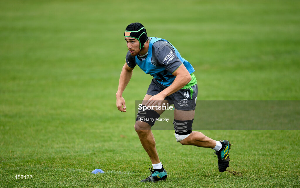 2 October 2018; Ultan Dillane during Connacht Rugby squad training at the Sportsground in Galway. Photo by Harry Murphy/Sportsfile