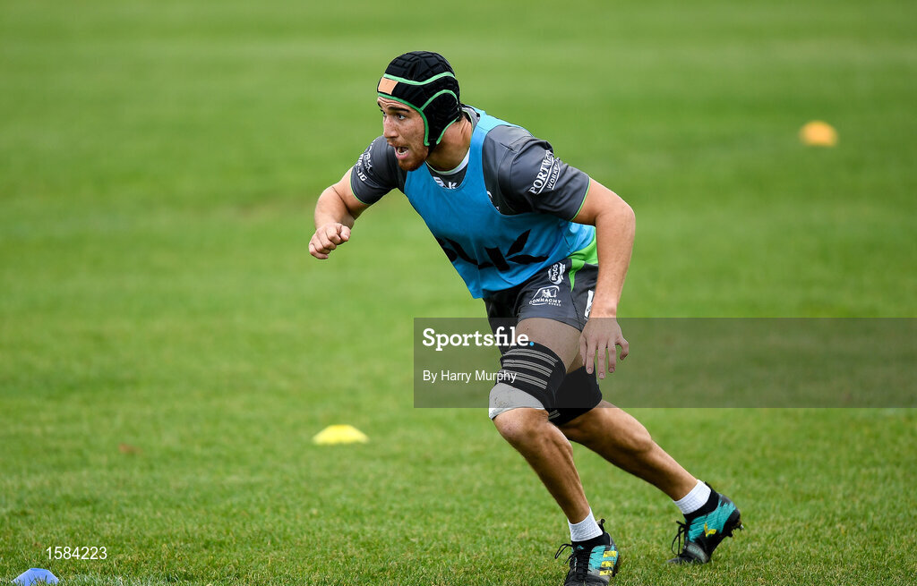 2 October 2018; Ultan Dillane during Connacht Rugby squad training at the Sportsground in Galway. Photo by Harry Murphy/Sportsfile