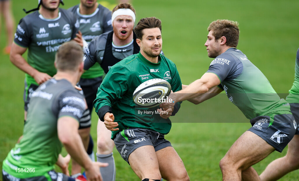 2 October 2018; David Horwitz during Connacht Rugby squad training at the Sportsground in Galway. Photo by Harry Murphy/Sportsfile