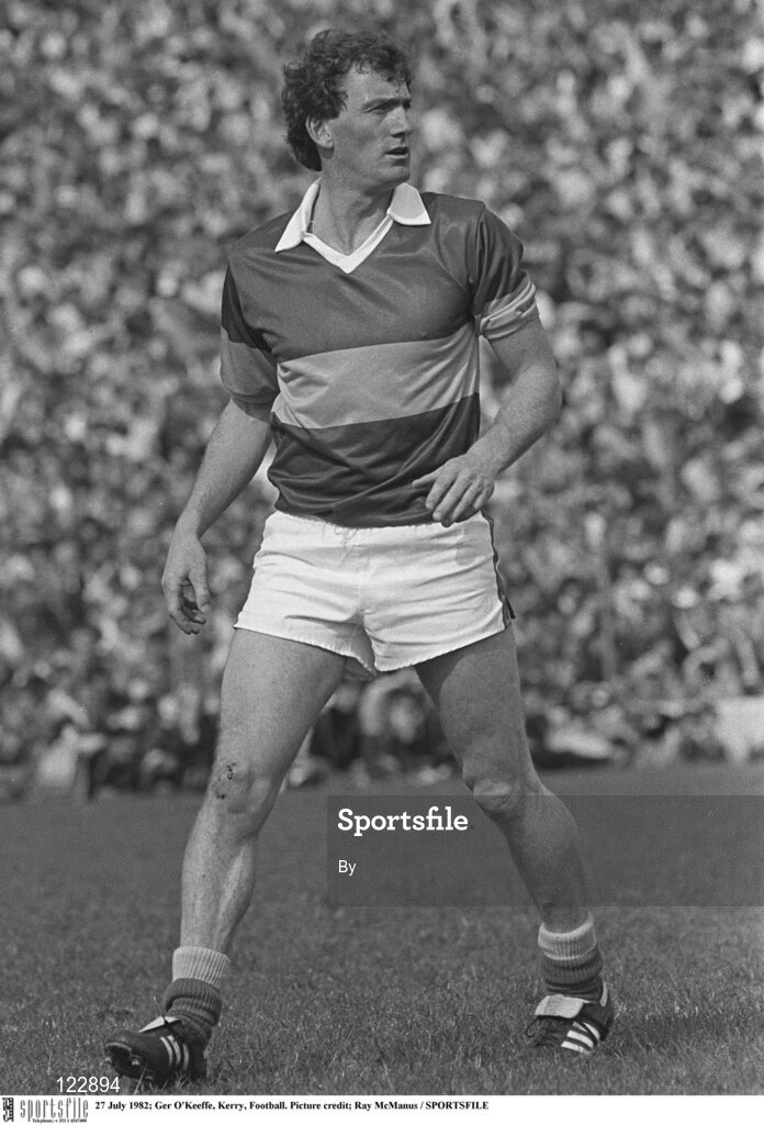 25 July 1982; Ger O'Keeffe, Kerry, Football. Picture credit; Ray McManus / SPORTSFILE