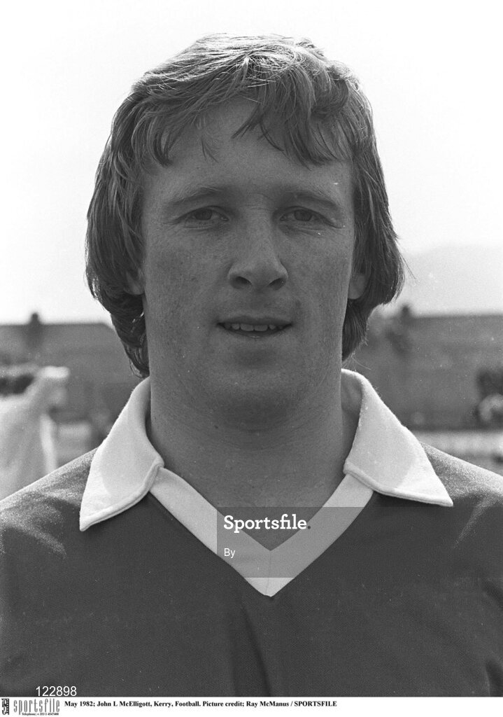 May 1982; John L McElligott, Kerry, Football. Picture credit; Ray McManus / SPORTSFILE