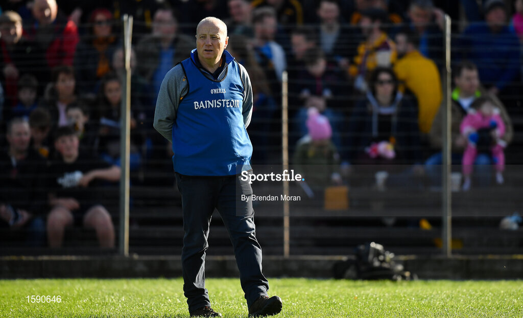 14 October 2018; Summerhill manager John Lyons prior to the Meath County Senior Club Football Championship Final match between St Peter's Dunboyne and Summerhill at Páirc Tailteann in Navan, Meath. Photo by Brendan Moran/Sportsfile