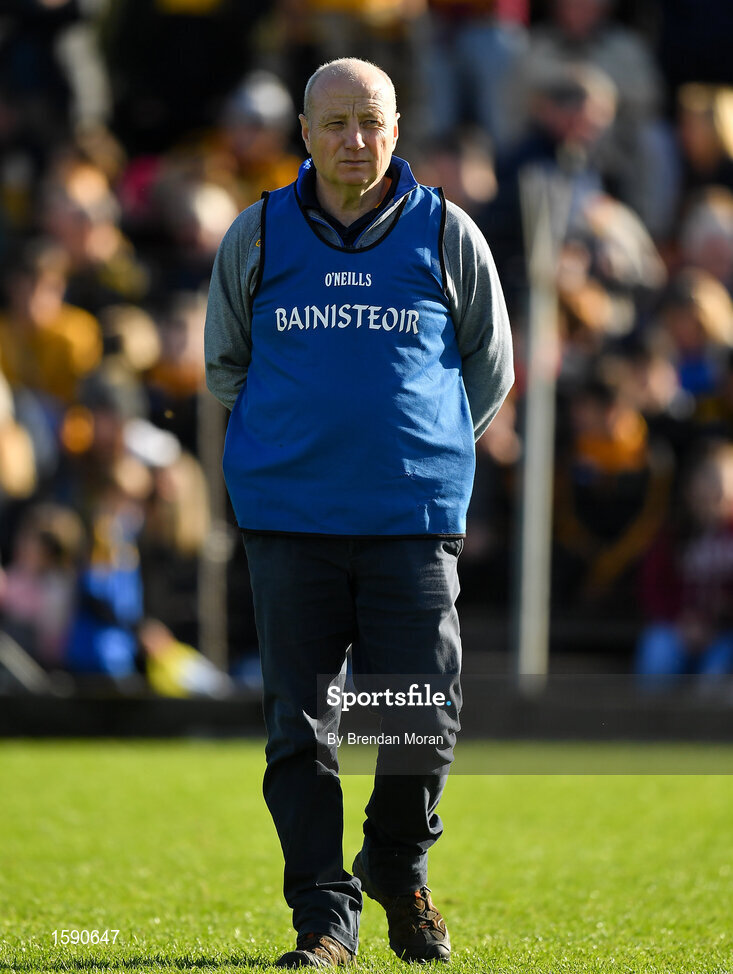 14 October 2018; Summerhill manager John Lyons prior to the Meath County Senior Club Football Championship Final match between St Peter's Dunboyne and Summerhill at Páirc Tailteann in Navan, Meath. Photo by Brendan Moran/Sportsfile