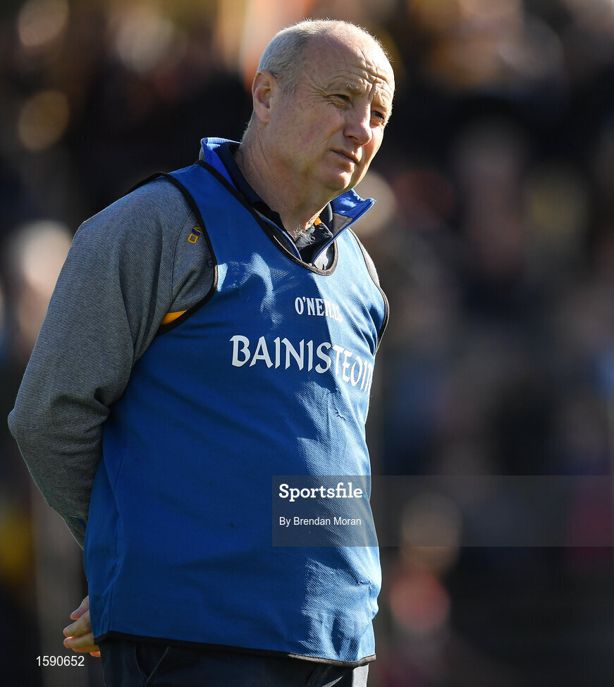 14 October 2018; Summerhill manager John Lyons prior to the Meath County Senior Club Football Championship Final match between St Peter's Dunboyne and Summerhill at Páirc Tailteann in Navan, Meath. Photo by Brendan Moran/Sportsfile