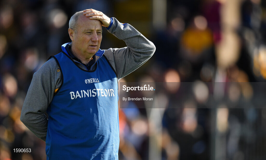 14 October 2018; Summerhill manager John Lyons prior to the Meath County Senior Club Football Championship Final match between St Peter's Dunboyne and Summerhill at Páirc Tailteann in Navan, Meath. Photo by Brendan Moran/Sportsfile
