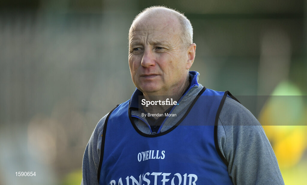 14 October 2018; Summerhill manager John Lyons during the Meath County Senior Club Football Championship Final match between St Peter's Dunboyne and Summerhill at Páirc Tailteann in Navan, Meath. Photo by Brendan Moran/Sportsfile