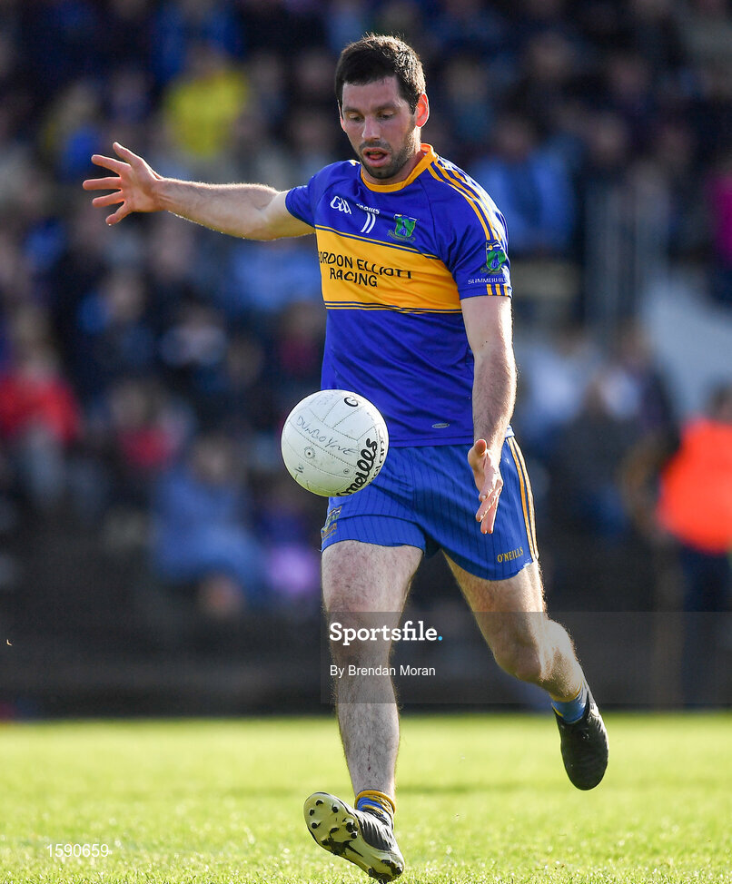 14 October 2018; David Larkin of Summerhill during the Meath County Senior Club Football Championship Final match between St Peter's Dunboyne and Summerhill at Páirc Tailteann in Navan, Meath. Photo by Brendan Moran/Sportsfile