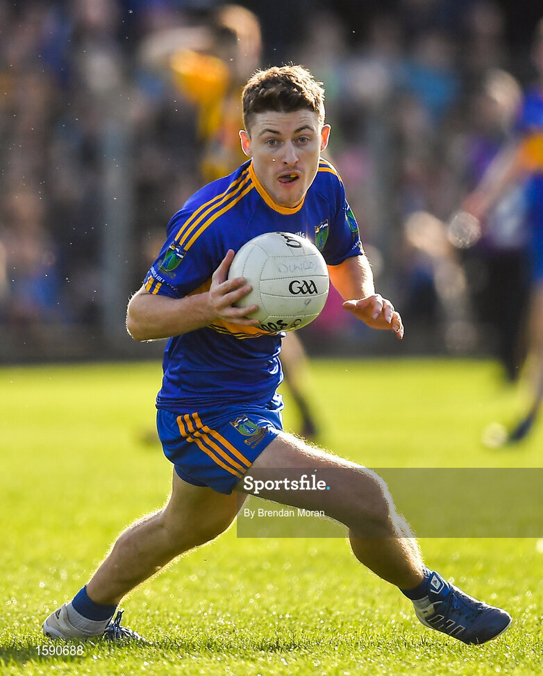 14 October 2018; Sean Dalton of Summerhill during the Meath County Senior Club Football Championship Final match between St Peter's Dunboyne and Summerhill at Páirc Tailteann in Navan, Meath. Photo by Brendan Moran/Sportsfile