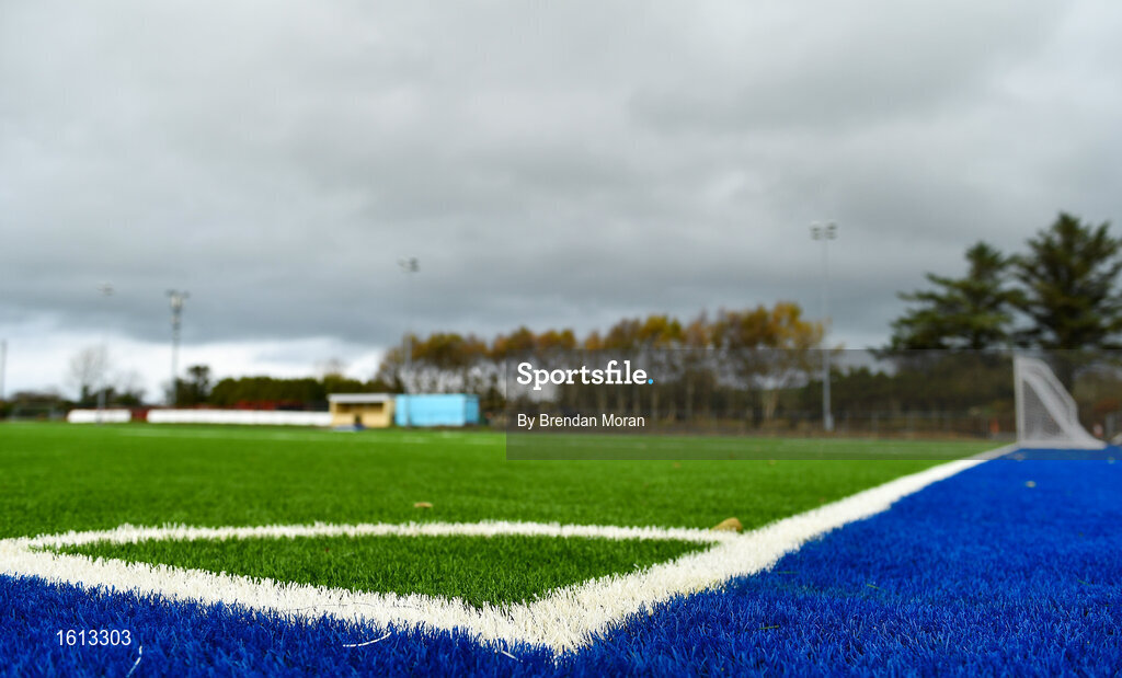 16 November 2018; A general view of the second pitch at Mounthawk Park prior to the U16 Victory Shield match between Republic of Ireland and Scotland at Mounthawk Park in Tralee, Kerry. Photo by Brendan Moran/Sportsfile