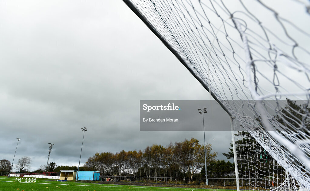 16 November 2018; A general view of the second pitch at Mounthawk Park prior to the U16 Victory Shield match between Republic of Ireland and Scotland at Mounthawk Park in Tralee, Kerry. Photo by Brendan Moran/Sportsfile
