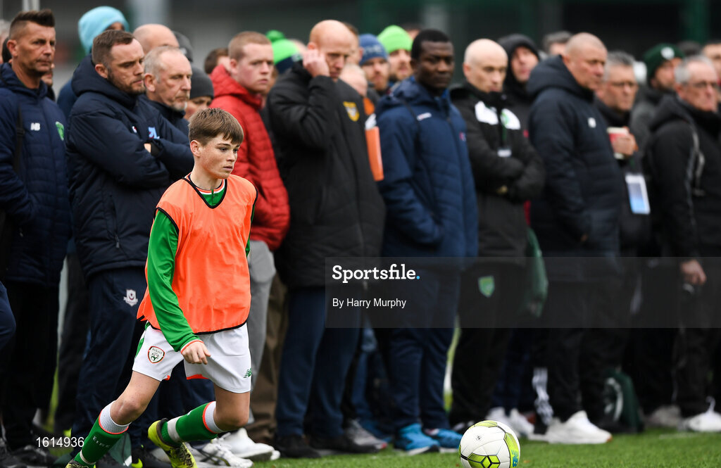 24 November 2018; Jake French of UCD U15's during the 2018 FAI Coach Education Conference at IT Carlow, in Carlow. Photo by Harry Murphy/Sportsfile