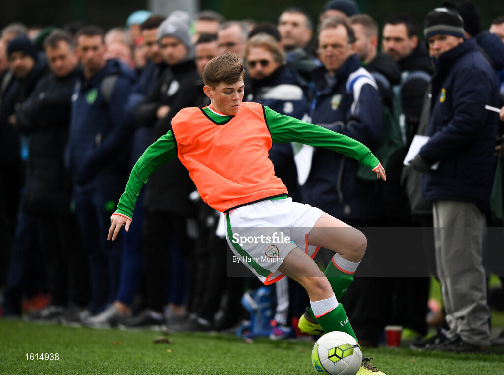 24 November 2018; Jake French of UCD U15's during the 2018 FAI Coach Education Conference at IT Carlow, in Carlow. Photo by Harry Murphy/Sportsfile