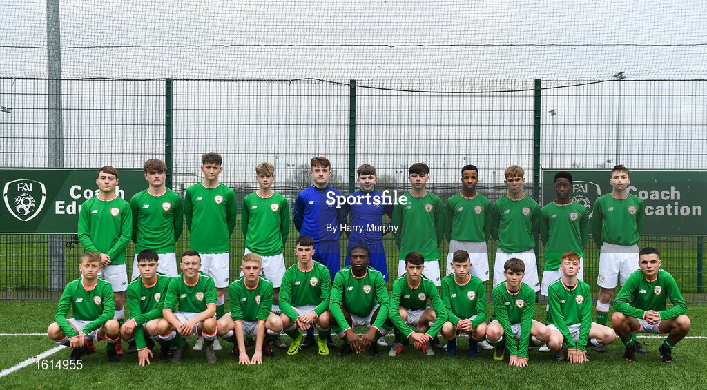 24 November 2018; UCD U15 players at a training session during the 2018 FAI Coach Education Conference at IT Carlow in Carlow. Photo by Harry Murphy/Sportsfile