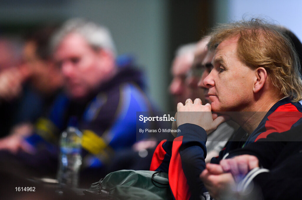 24 November 2018; Sligo Rovers manager Liam Buckley during the 2018 FAI Coach Education Conference at IT Carlow, in Carlow. Photo by Piaras Ó Mídheach/Sportsfile