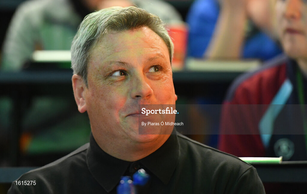 24 November 2018; Bohemians manager Keith Long during the 2018 FAI Coach Education Conference at IT Carlow in Carlow. Photo by Piaras Ó Mídheach/Sportsfile