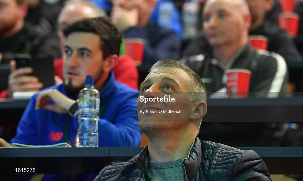 24 November 2018; Bohemians assistant manager Trevor Croly during the 2018 FAI Coach Education Conference at IT Carlow in Carlow. Photo by Piaras Ó Mídheach/Sportsfile